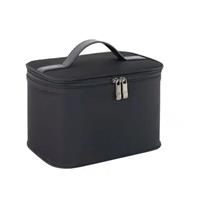 Women Fashion Cosmetic Organizer Case Black Makeup Bag Big Toiletry Bag